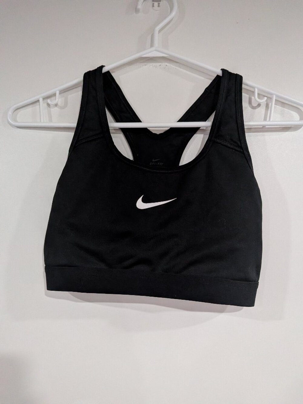 Nike Dri-Fit Sports Bra Black Size Small